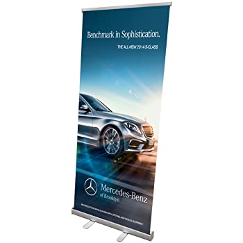 3' x 8' Full Color Banner with stand